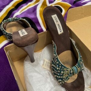 Steve Madden High Heel embellished shoes size 8.5